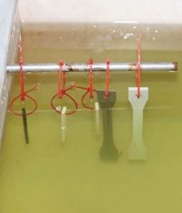 eprouvettes Bain d’essai de la résistance à la corrosion au chlore ASTM G48